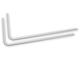 Охладители EK-Loop Metal Tube 16mm 0.8m Pre-Bent 90° - Nickel (2pcs)