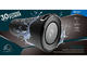 Колони AQL Bluetooth колонка Typhoon, черна