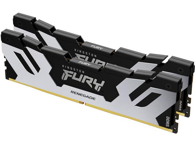 Оперативна памет 32GB (2x16GB) DDR5 6000 MT/s Kingston Fury Renegade Silver