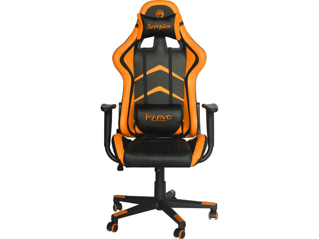 Геймърски столове Marvo CH-106 v2 Black-Orange
