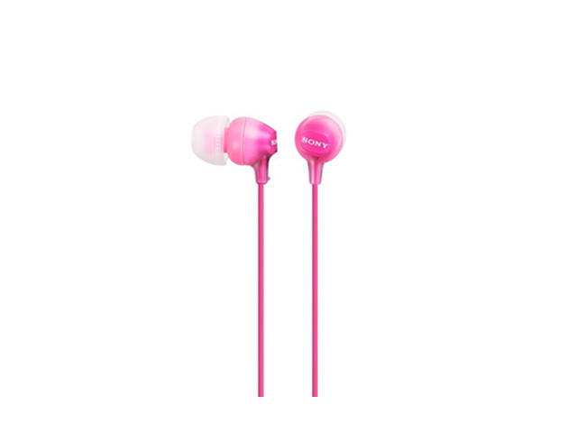 Слушалки Sony MDR-EX15LP розов