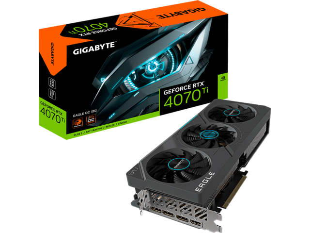 Видео карти Gigabyte GeForce RTX 4070 TI EAGLE OC 12GB