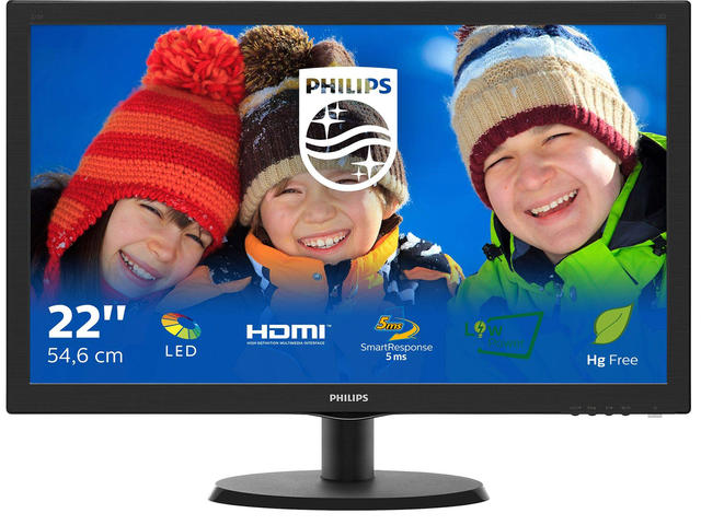 Монитори Philips 223V5LHSB2 