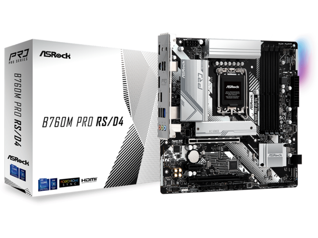 Дънни платки ASRock B760M Pro RS/D4