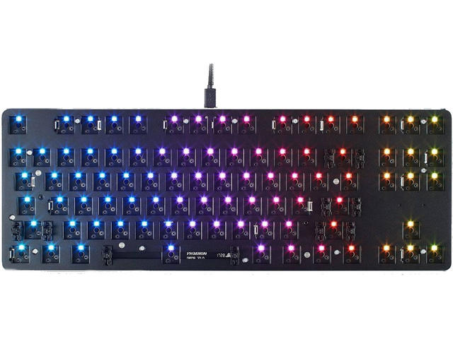 Клавиатури Glorious RGB GMMK TKL, ISO Layout, модулен дизайн за механични суичове 