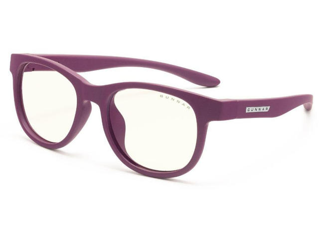 Компютърни очила GUNNAR Rush Kids Small, Clear Natural, лилави