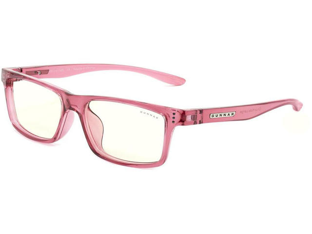 Компютърни очила GUNNAR Cruz Kids Large, Clear Natural, розови