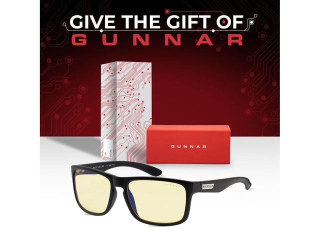 Компютърни очила GUNNAR Intercept Onyx Holiday Bundle