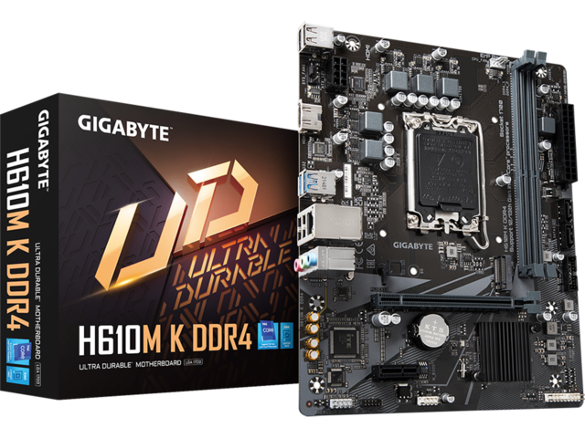Дънни платки GIGABYTE H610M-K DDR4