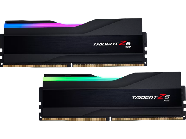 Оперативна памет 64GB (2x32GB) DDR5 5600MT/s G.SKILL Trident Z5 Black RGB