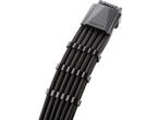Кабели за компоненти CableMod RT-PRO ModMesh 12VHPWR към 3x8Pin PCI-E Carbon 60 cm Black