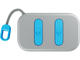Слушалки Skullcandy Dime 2 True Wireless, Light Gray/Blue