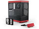 Кутии HYTE Y40 Tempered Glass Black/Red