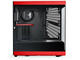 Кутии HYTE Y40 Tempered Glass Black/Red