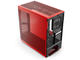 Кутии HYTE Y40 Tempered Glass Black/Red