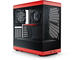 Кутии HYTE Y40 Tempered Glass Black/Red