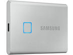 Външни SSD 2TB Samsung Portable SSD T7 Touch Silver