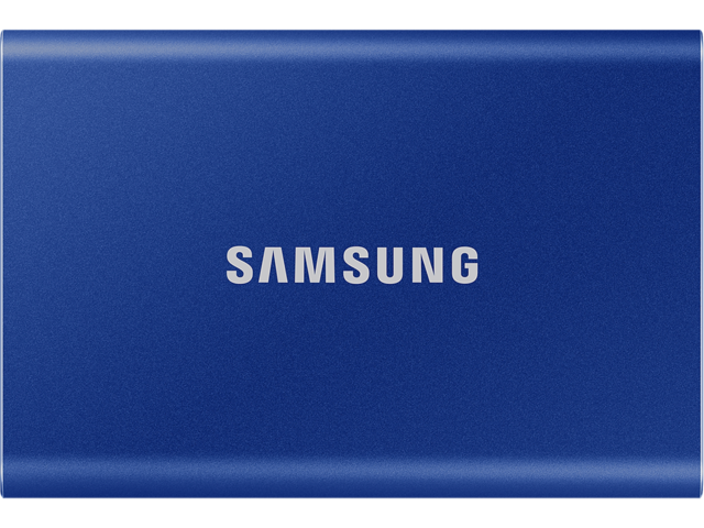 Външни SSD 2TB Samsung Portable SSD T7 Indigo Blue