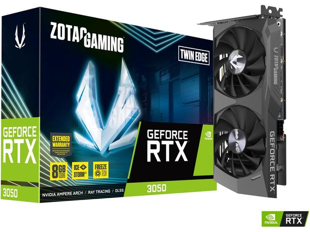 Видео карти ZOTAC GAMING GeForce RTX 3050 Twin Edge