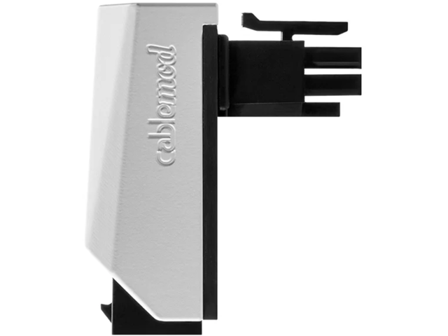 Кабели за компоненти CableMod 12VHPWR 90 Degree Angled Adapter - Variant A White