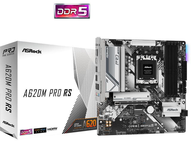 Дънни платки ASRock A620M Pro RS