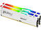 Оперативна памет 64GB (2x32GB) DDR5 6000 MT/s Kingston FURY Beast White RGB EXPO