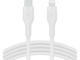 Кабели и Адаптери Belkin BOOST CHARGE Flex Silicone cable USB-C to Lightning - 1M - White