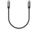 Кабели и Адаптери Satechi USB4 C-To-C Braided Cable 40 Gbps 25cm - Grey