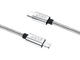 Кабели и Адаптери Next One USB-C to Lightning Metallic Cable 1.2m Silver