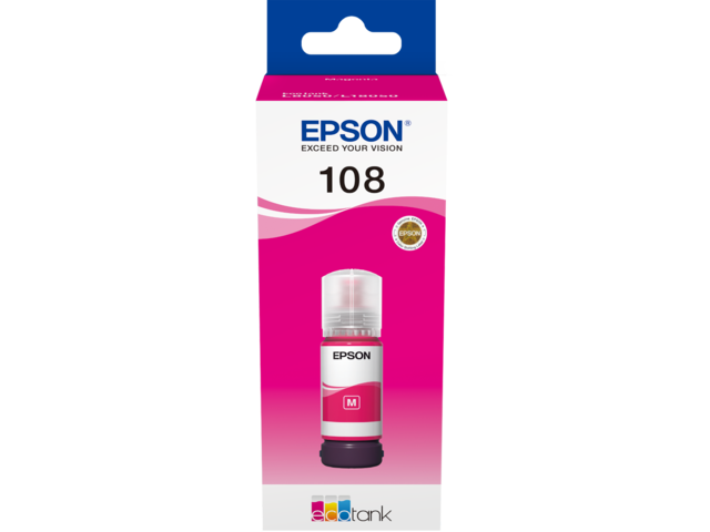 Консумативи Epson 108 EcoTank Magenta