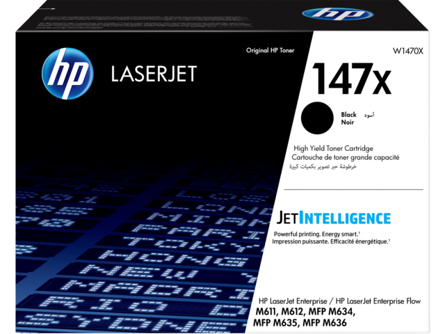 Консумативи HP 147X High Yield Black Original LaserJet Toner Cartridge