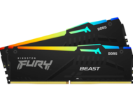 Оперативна памет 16GB (2x8GB) DDR5 5200 MT/s Kingston FURY BEAST RGB CL36