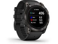 Смарт часовници Garmin Epix Pro (Gen 2) Sapphire Edition 51 мм Carbon Grey DLC Titanium с Black каишка