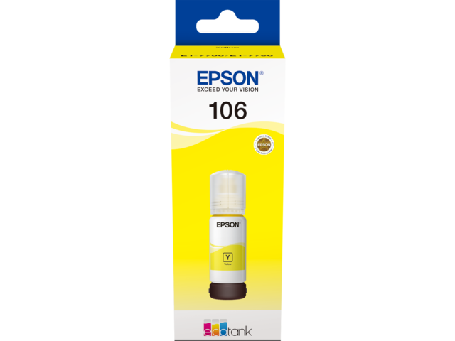 Консумативи Epson 106 EcoTank Yellow ink bottle