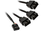 Кабели за компоненти Lian Li PW-U2HB USB Converter 1 USB to 3 USB 