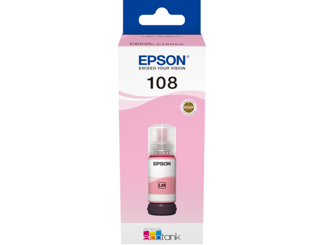 Консумативи Epson 108 EcoTank Light Magenta