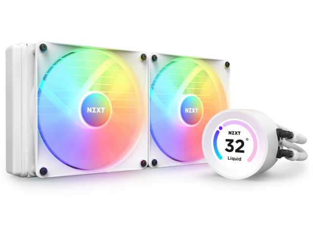 Охладители NZXT Kraken Elite RGB 280 White