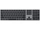 Клавиатури Satechi Aluminum Bluetooth Wireless Keyboard for Mac - US - Space Grey