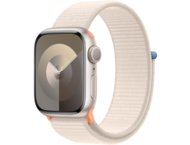 Смарт часовници Apple Watch S9 GPS 41mm Starlight Alu Case w Starlight Sport Loop