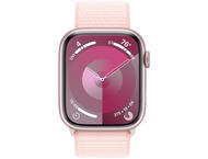 Смарт часовници Apple Watch S9 Cellular 41mm Pink Alu Case w Light Pink Sport Loop