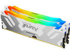 Оперативна памет 32GB (2x16GB) DDR5 7200 MT/s Kingston Fury Renegade RGB White XMP