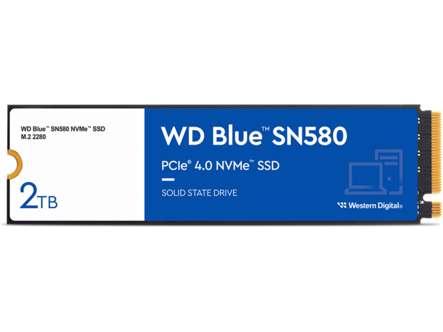SSD 2TB Western Digital Blue SN580 SSD