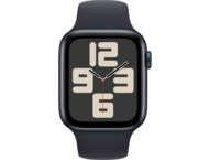 Смарт часовници Apple Watch SE2 v2 GPS 44mm Midnight Alu Case w Midnight Sport Band - S/M