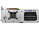 Видео карти MSI GeForce RTX 4070 Ti GAMING X Slim 12G White