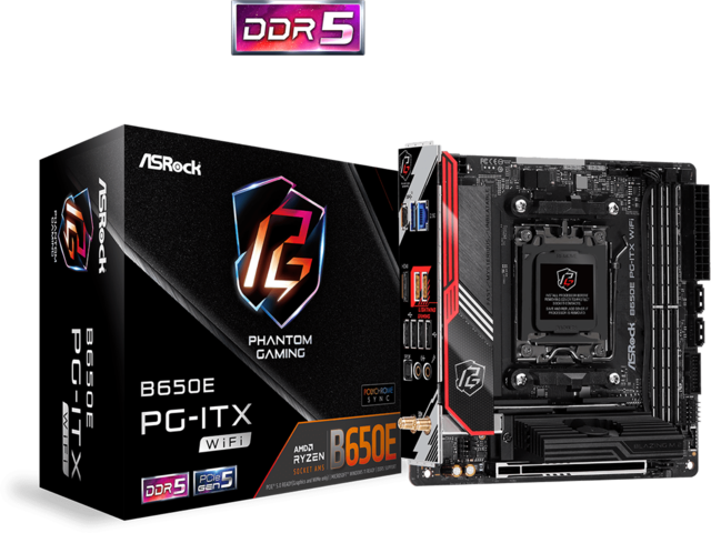 Дънни платки ASROCK B650E PG-ITX WiFi