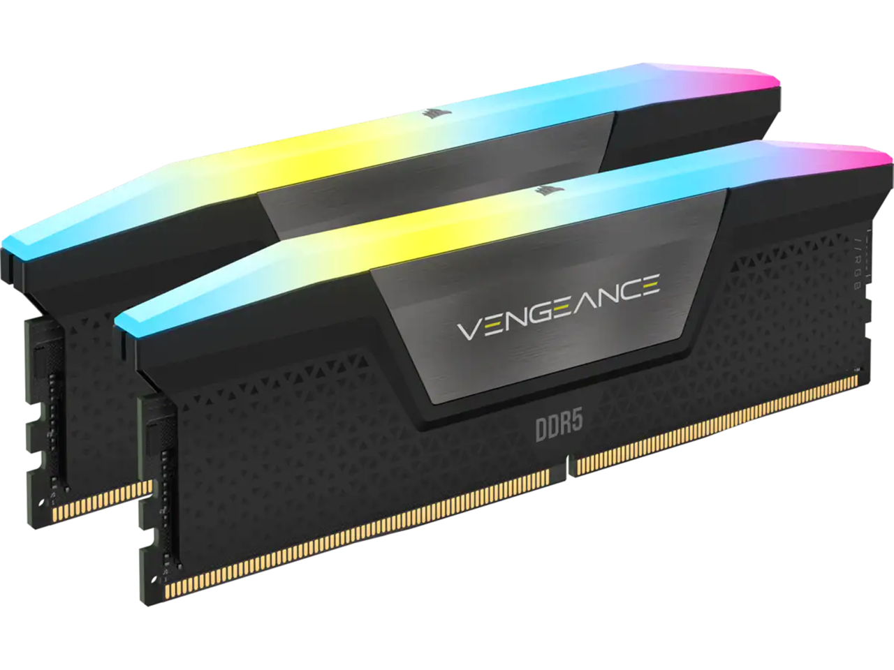 32GB (2x16GB) DDR5 6000MHz Corsair Vengeance RGB Black | Desktop