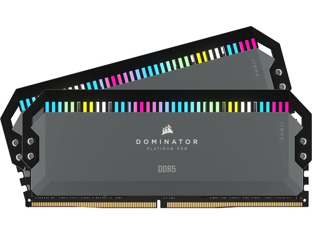 32GB (2x16GB) DDR5 6000MHz Corsair Dominator Platinum RGB Cool
