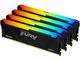 Оперативна памет 64GB (4x16GB) DDR4 3200MT/s Kingston FURY BEAST Black RGB