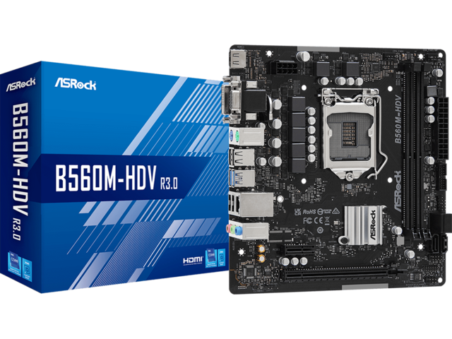 Дънни платки Asrock B560M-HDV R3.0