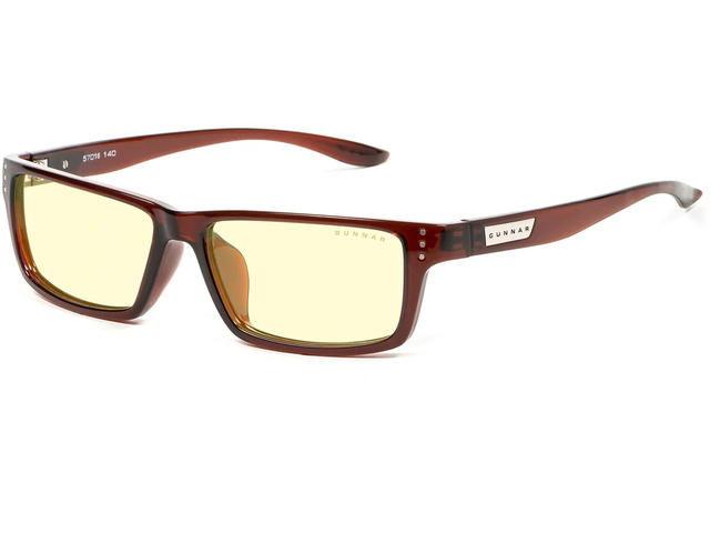 Компютърни очила GUNNAR Riot Espresso, Amber